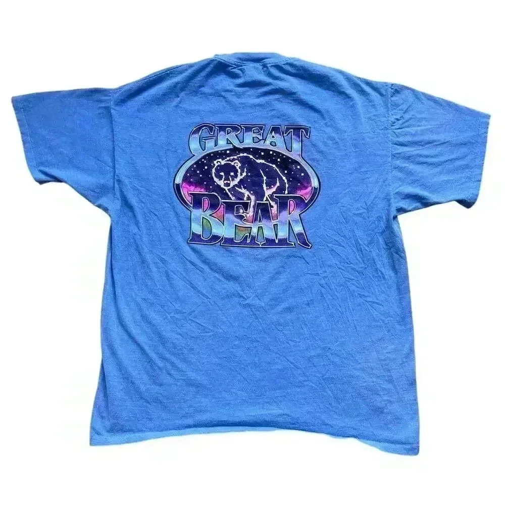 RARE Vintage Hershey Park Great Bear T-Shirt Single Stitch Made in USA XL